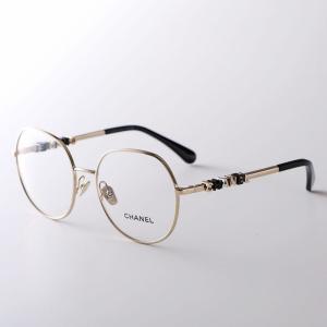 CHANEL シャネル メガネ 2213 レディース ボストン型 メタルフレーム 細フレーム フルリム クリングスタイプ メタルロゴ めがね 眼鏡 ダテ眼鏡 アイウェア