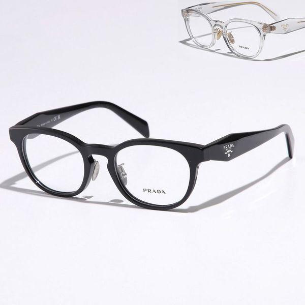 PRADA プラダ メガネ VPR B06-D メンズ ウェリントン型 セルフレーム クリアフレーム...