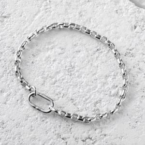 TOMWOOD トムウッド ブレスレット Lee Bracelet Thick リー ブレスレット シック 101494 メンズ レディース チェーン アクセサリー シルバー