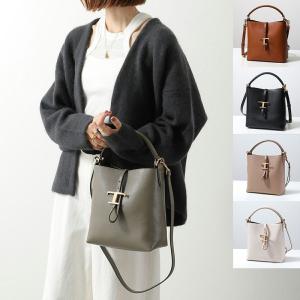 TODS トッズ ショルダーバッグ T TIMELESS Tタイムレス XBWTSEK0100XSO レディース レザー ミニ バケットバッグ ハンドバッグ 鞄