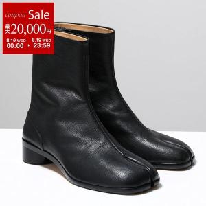 MAISON MARGIELA メゾンマルジェラ タビブーツ Tabi S57WU0153 PR058 メンズ キャメルレザー アンクルブーツ 3cmヒール 足袋 靴 T8013 S57WU0153PR058T8013