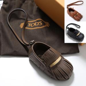 TODS トッズ チャーム XAWCFLX2400ROR レディース レザーホルダー フリンジ シューズ 靴 バッグチャーム キーホルダー カラー3色