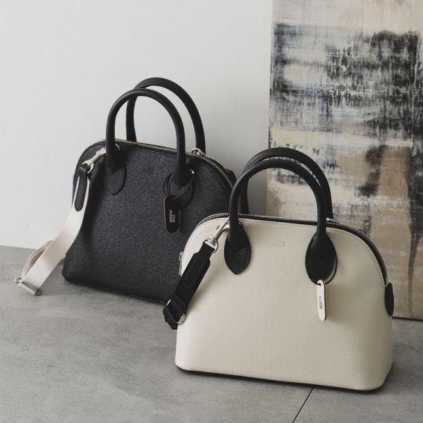 THE PURSE ザパース ハンドバッグ CAVIAR SEMICIRCLE S レディース キャ...