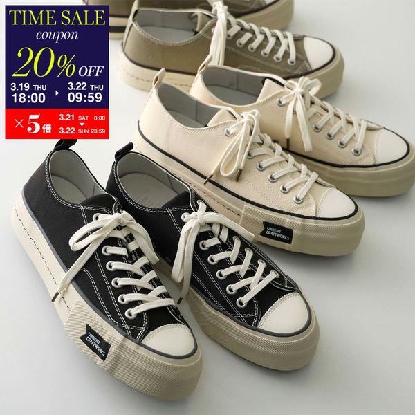 T/C MADE ティーシーメイド スニーカー TM005UN メンズ ローカット ロゴ キャンバス...