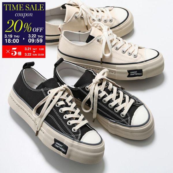 T/C MADE ティーシーメイド スニーカー TM005UN レディース ローカット ロゴ キャン...