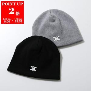 CELINE（セリーヌ） ニットキャップ TRIOMPHE BEANIE ビーニー