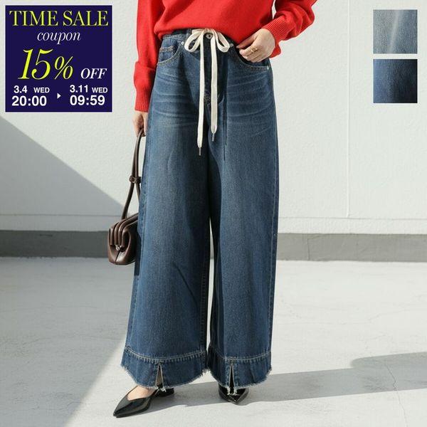 CYAN tokyo シアン トーキョー ジーンズ 507407 レディース スリットヘム ビンテー...