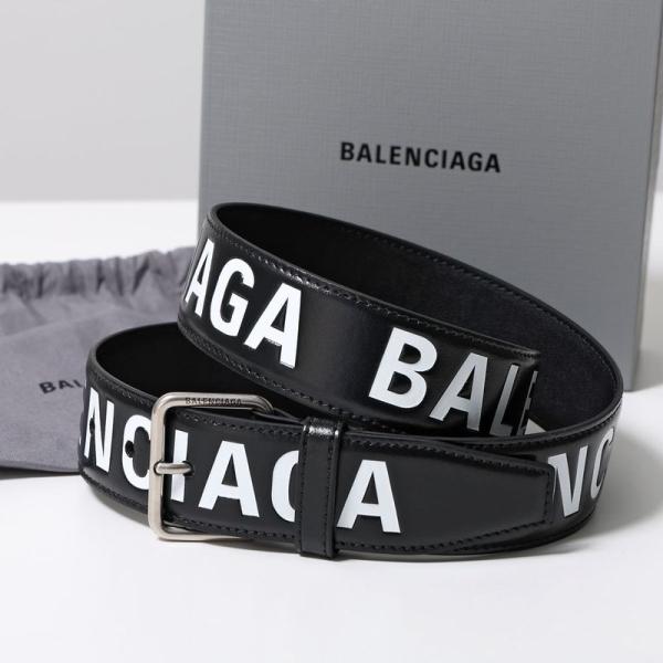 BALENCIAGA バレンシアガ ベルト PRINT LETTERS プリント レター 83571...