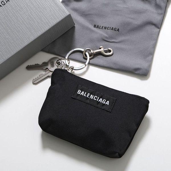 BALENCIAGA バレンシアガ ジップポーチ 845878 2AB61 メンズ レディース ロゴ...