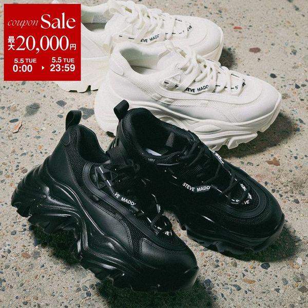 STEVE MADDEN スティーブマデン スニーカー RECOUPE レディース ダッドスニーカー...