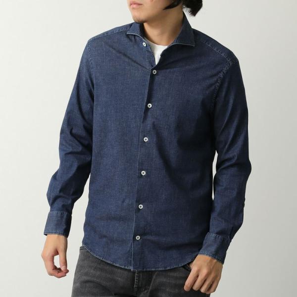 GIANNETTO ジャンネット シャツ VINCI FIT ヴィンチフィット AC346 メンズ ...