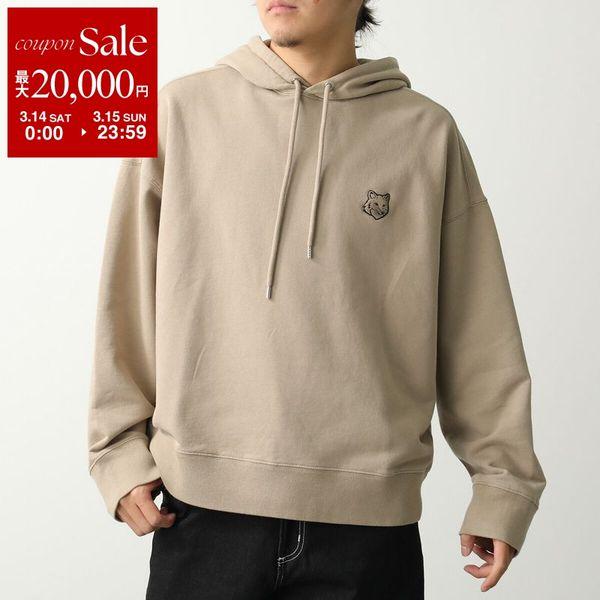 MAISON KITSUNE メゾンキツネ パーカー FOX HEAD OVERSIZE HOODI...