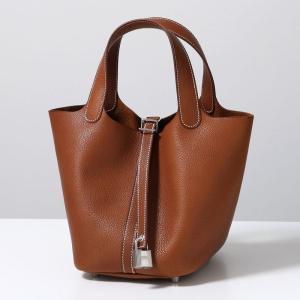 HERMES エルメス ピコタン PICOTIN LOCK PM 18 ピコタンロック H077913CK レディース バレニアフォーブル 鞄 SV金具 K刻印 FAUVE/フォーヴ