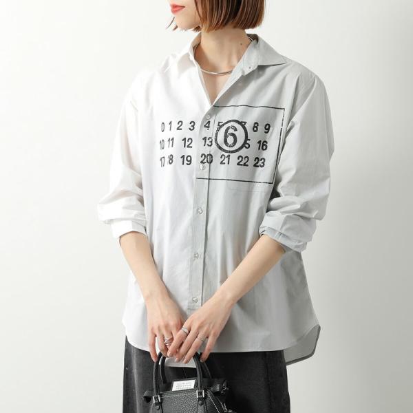 MM6 KIDS エムエムシックス メゾンマルジェラ キッズ シャツ M60860 MM014 レデ...