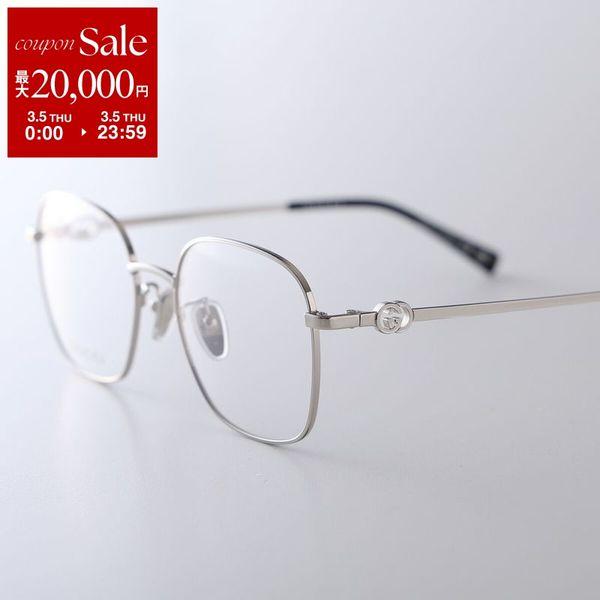 GUCCI グッチ メガネ GG2006OA メンズ ウェリントン型 スクエア メタルフレーム フル...