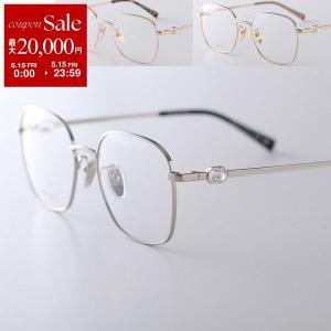 GUCCI グッチ メガネ GG2006OA レディース ウェリントン型 スクエア メタルフレーム フルリム クリングスタイプ GGロゴ アジアンフィット カラー3色