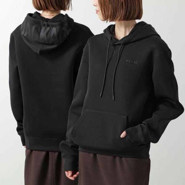 MACKAGE マッカージュ パーカー KOLTON レディース  ダンボールニット フーディ プル...