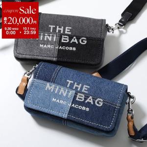 MARC JACOBS マークジェイコブス ショルダーバッグ 2F5SMN007S02 レディース デニム ロゴ刺繍 クロスボディ 鞄 カラー2色