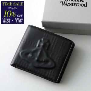 ヴィヴィアンウエストウッド 折り財布 865VW791 ブラック　新品未使用 Vivienne Westwood（ヴィヴィアンウエストウッド） 二つ折り財布