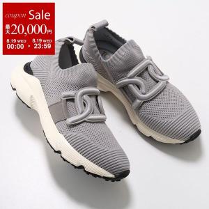 TODS トッズ スニーカー KATE ケイト XXW54C0HL30Q6L レディース ローカット ファブリック 厚底 シューズ 靴 B007/GRIGIO-PERLA