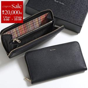 Paul Smith（ポール・スミス） 長財布 財布 ラウンドファスナー メンズ