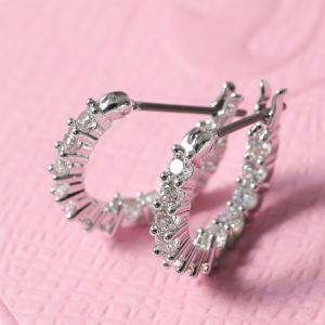 SWAROVSKI スワロフスキー フープピアス Matrix Vittore マトリックス ヴィットーレ 5562126 レディース アクセサリー CZWH/RHS