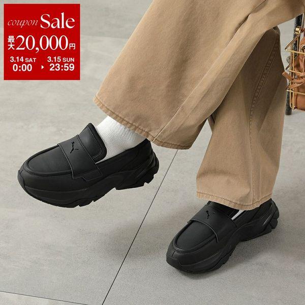 PUMA プーマ ローファー LOAFYR WMNS 397730 レディース レザー ロゴ スニー...