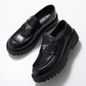 PRADA（プラダ） ローファー 2DE127 055 F0002 メンズ チョコレート