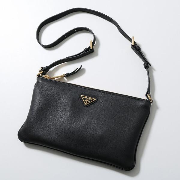 PRADA プラダ ショルダーバッグ 1BC238 2CYS レディース サフィアーノ トライアング...