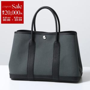 HERMES エルメス トートバッグ ガーデンパーティー Garden Party TPM 30M 069573CK トワルオフィシェ+ネゴンダ K刻印 SV金具 鞄 VERT-MANGROVE/NOIR