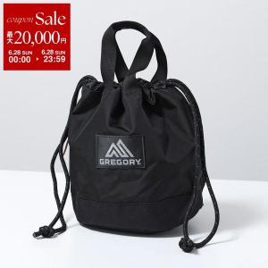 GREGORY グレゴリー ハンドバッグ CINCH BAG M チンチ 130296 1041 レディース ショルダーバッグ 巾着 ポーチ ナイロン 6L 鞄 BLACK