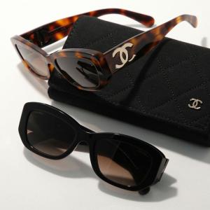 CHANEL シャネル サングラス 5493 レディース スクエア型 セルフレーム フルリム 偏光レンズ CCマーク ココマーク メタルロゴ アイウェア