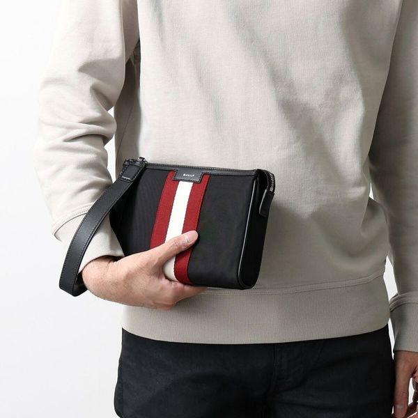 BALLY バリー クラッチバッグ CODE コード 6308759 メンズ バリーストライプ リス...