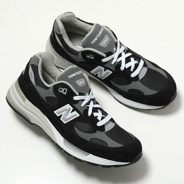 New Balance ニューバランス スニーカー U992BK メンズ ローカット スウェード メ...