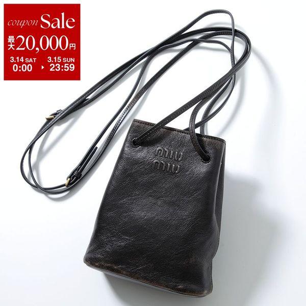 MIUMIU ミュウミュウ ショルダーバッグ 5NF460 AF6P レディース レザー ヴィンテー...