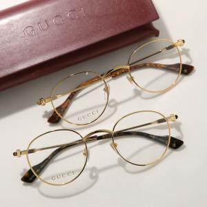 GUCCI グッチ メガネ GG1222O レディース メンズ ボストン型 メタルフレーム 細フレーム フルリム クリングスタイプ めがね 眼鏡 GGロゴ