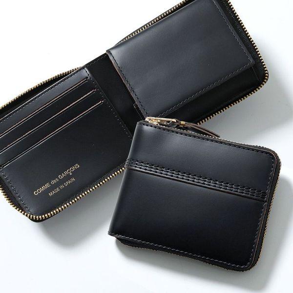 COMME des GARCONS コムデギャルソン 二つ折り財布 TRIPLE STITCH トリ...