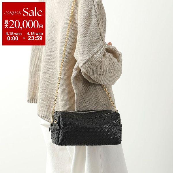 Elleme エレメ ショルダーバッグ Trousse Chain Woven Leather トル...