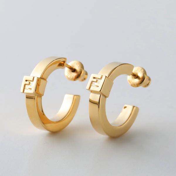 FENDI フェンディ フープピアス FOREVER フォーエバー 8AL216 B08 レディース...
