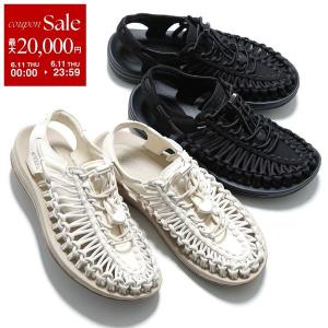 KEEN キーン サンダル UNEEK ユニーク 1018698 1014099 レディース スウェード スニーカー レース 3cm シューズ 靴 カラー2色