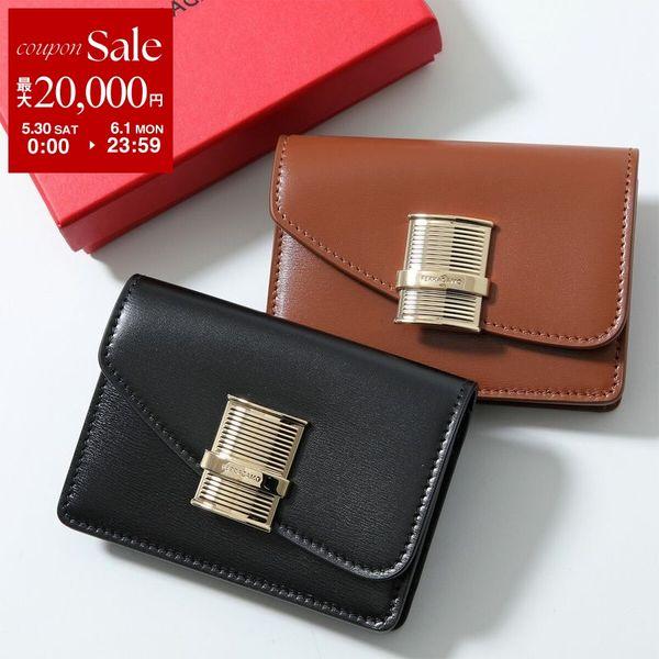 FERRAGAMO フェラガモ 名刺入れ 22 0680 775209 775210 レディース カ...