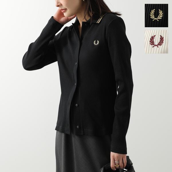 FRED PERRY フレッドペリー ポロシャツ Button Through Rib Polo S...