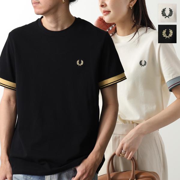 FRED PERRY フレッドペリー Tシャツ Twin Tipped Cuff T-Shirt M...