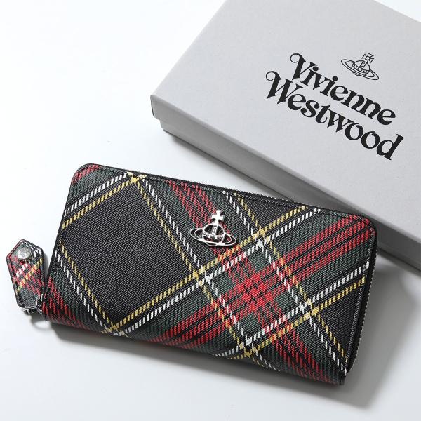 Vivienne Westwood ヴィヴィアンウエストウッド ラウンドファスナー長財布 SAFFI...