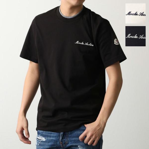 MONCLER モンクレール Tシャツ 8C00015 89AYY メンズ コットンジャージー 半袖...