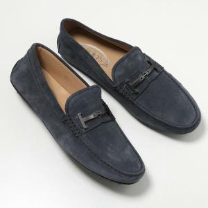 TODS トッズ ローファー CITY GOMMINO シティ ゴンミーノ XXM42C0HG70RE0 メンズ スウェード ダブルT ドライビングシューズ 靴 XXM42C0HG70RE0U805