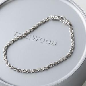 TOMWOOD トムウッド ブレスレット Rope Bracelet ロープ 101563 メンズ チェーン silver925 アクセサリー シルバー｜インポートセレクトmusee