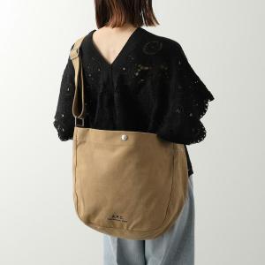 APC A.P.C. アーペーセー ショルダーバッグ Journal ジャーナル PSAME M61939 レディース トートバッグ クロスボディ ロゴ 鞄 CAG/TABAC