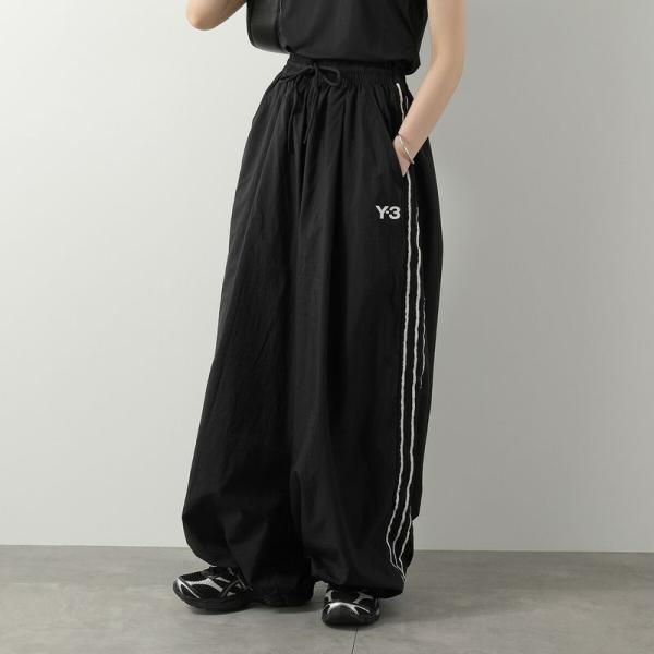 Y-3 ワイスリー パンツ RAW EDGE 3 STRIPES WIDE PANTS ロー エッジ...