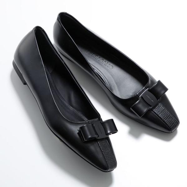 FERRAGAMO フェラガモ パンプス SIWAR 0775926 レディース レザー ヴィラリボ...